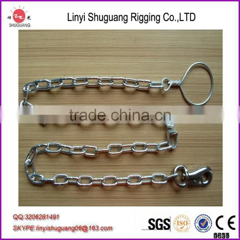 galvanized link chain, for marine use, dock fender link chain, marina, pontoon