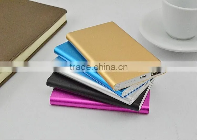 4000mAh Real Capacity Super Slim Flat Power Bank