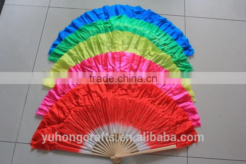 2014 Hot Belly Dance Real Silk Fan Veil