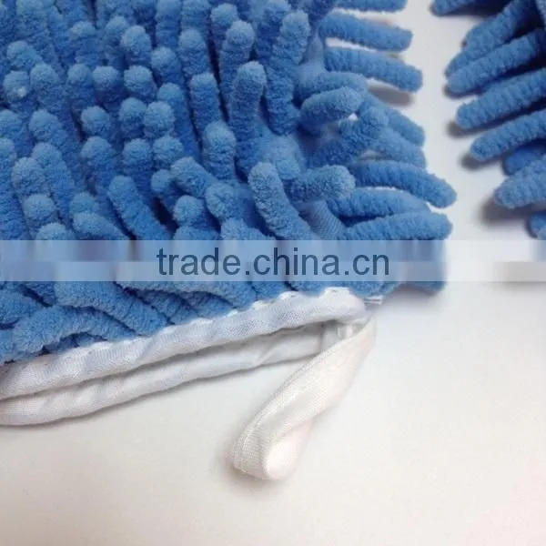 cloth chenille noodle small mini microfiber wash mitt for car dusting