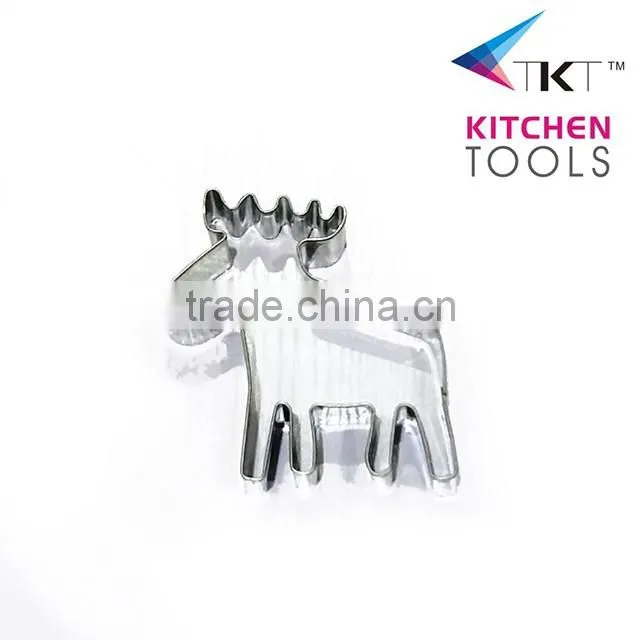 Deer shaple stainless steel cake mould