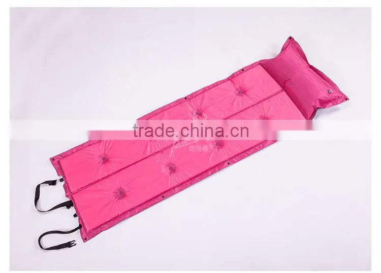 1 Person Foldable Compact Packing Inflatable Mat With PVC Waterproof Foam 1KG