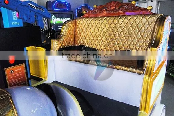 dianfu amusement arcade wagon kids/children and parents amusement Horse Riding arcade games machine with videos for sale
