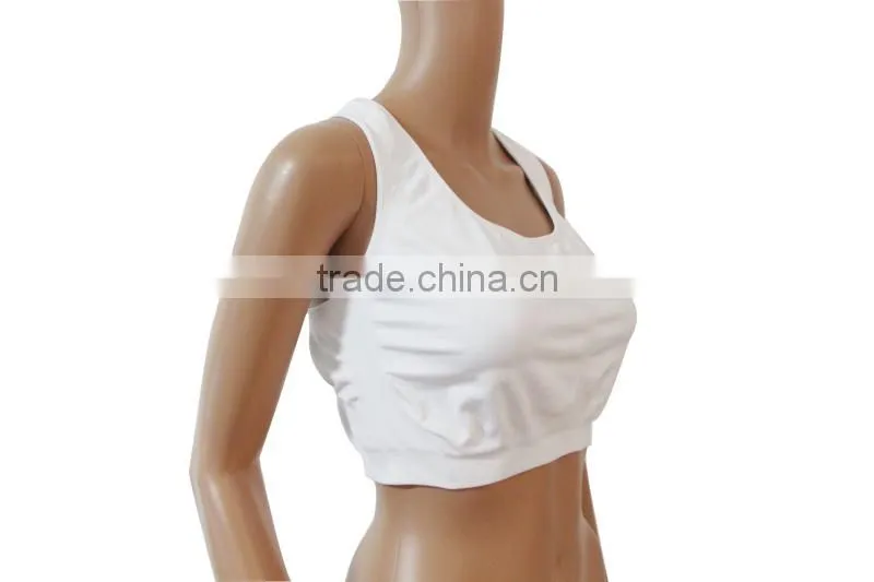 White seamless genie bra