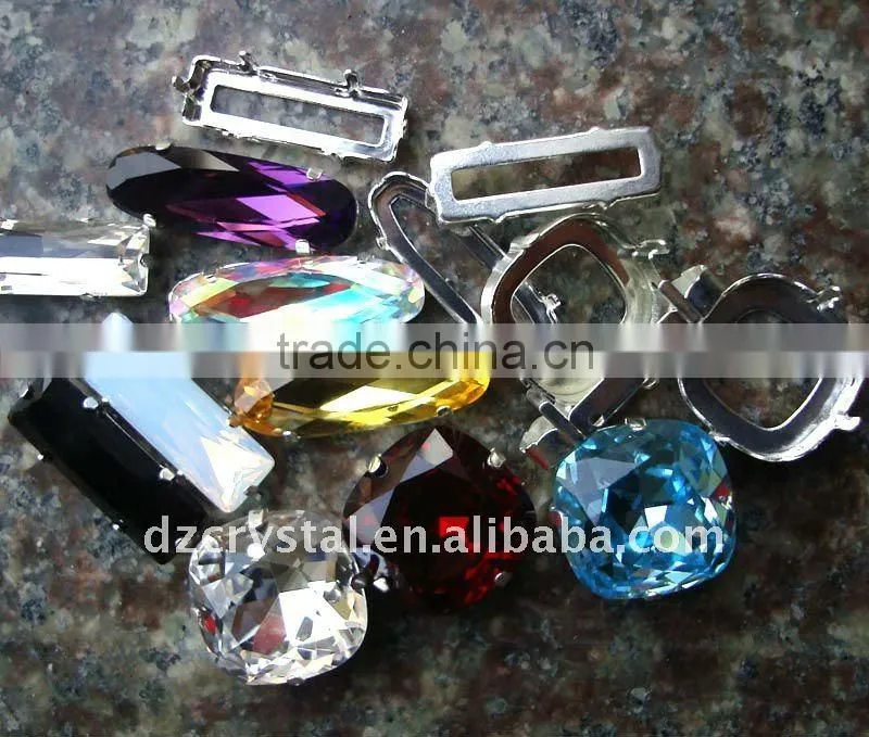 crystal fancy stone bead