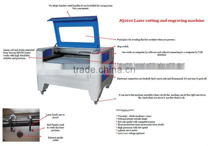 cheap price plywood cutting machine size with 1600*1000mm working size