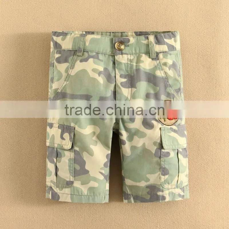 China Manufacturer Design High Quality Hot Sell Children Clothing Boys Short Woven