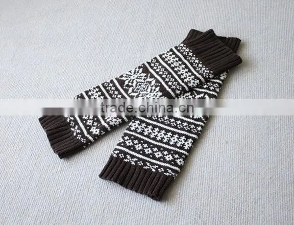 2013wholesale fashion winter knitted leg warmers