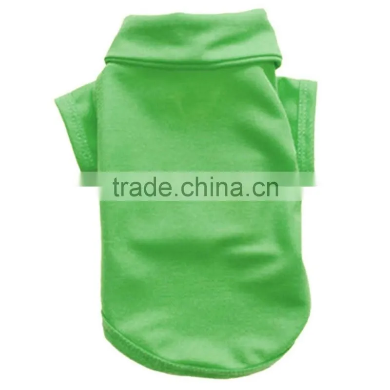 blank Pet Puppy Summer Shirt Pet Clothes T Shirt