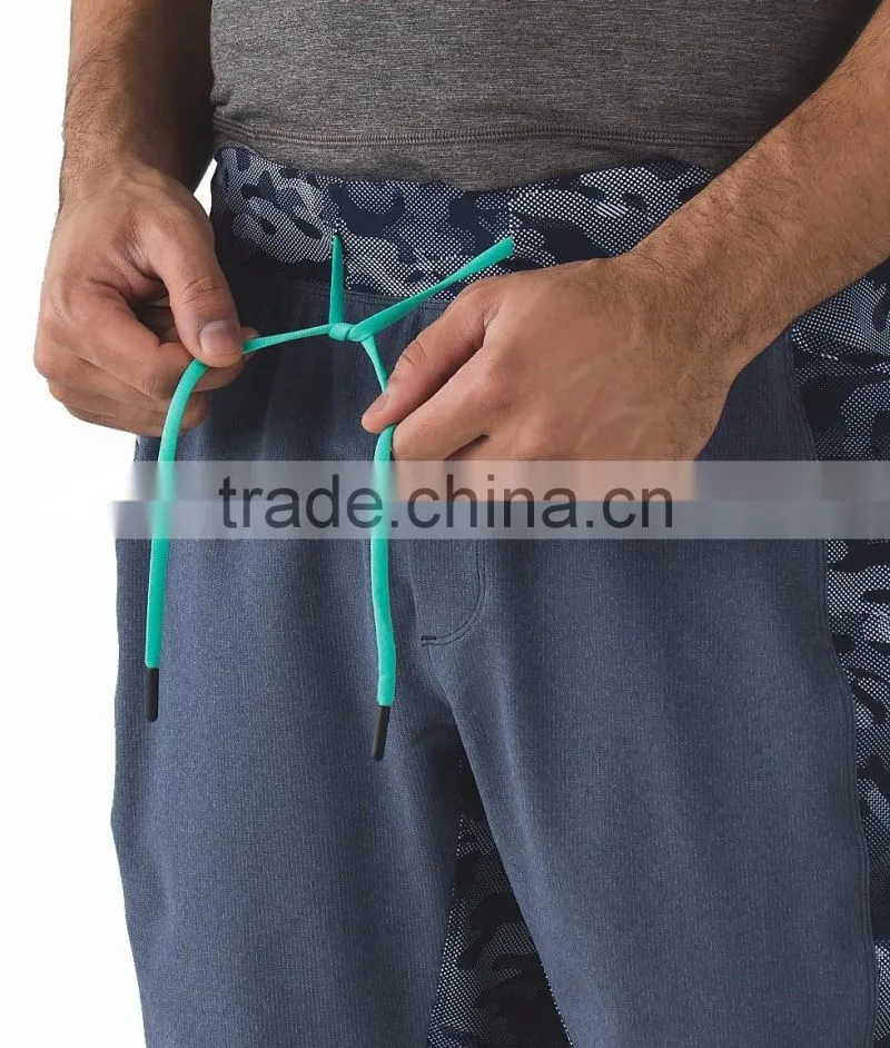 Side panel sublimation dry fit mens training shorts running shorts