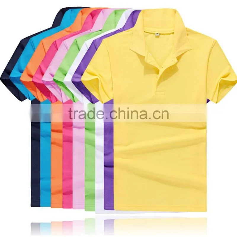 New 14 Colors Hot Sale fashion Summer Men's blank T Shirt Casual Short Sleeve Polo Shirt Plus Size XXXL