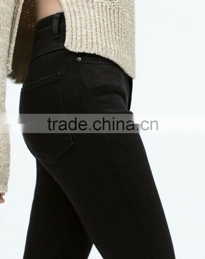 Runwaylover EY0623P 2017 Women Fashion Vintage Hole Denim Jeans