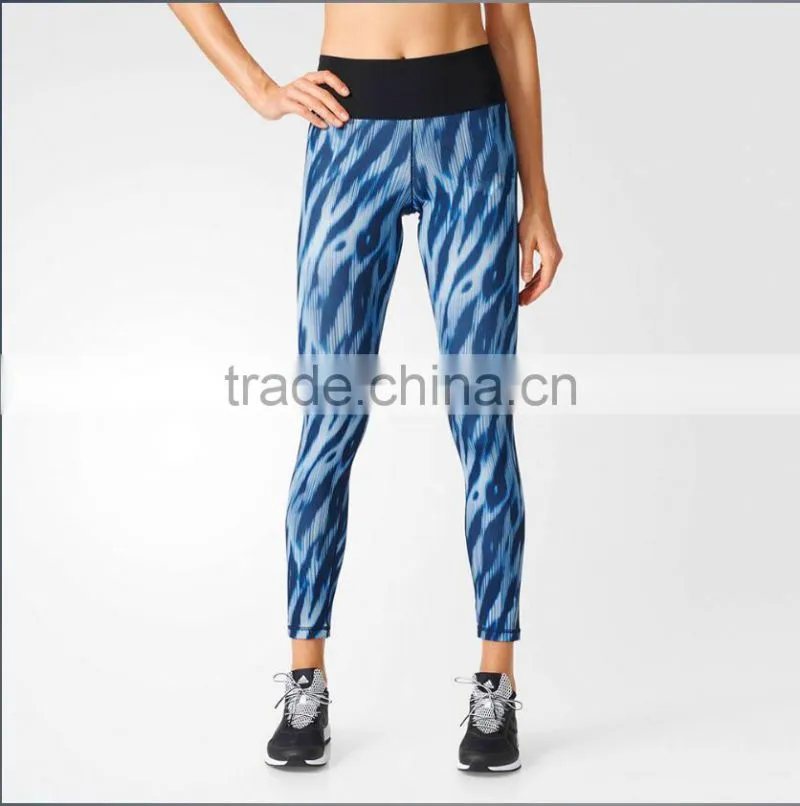 Hot Sale Patterned Leggings Womens Athletic Fitness Yoga Pants Womens