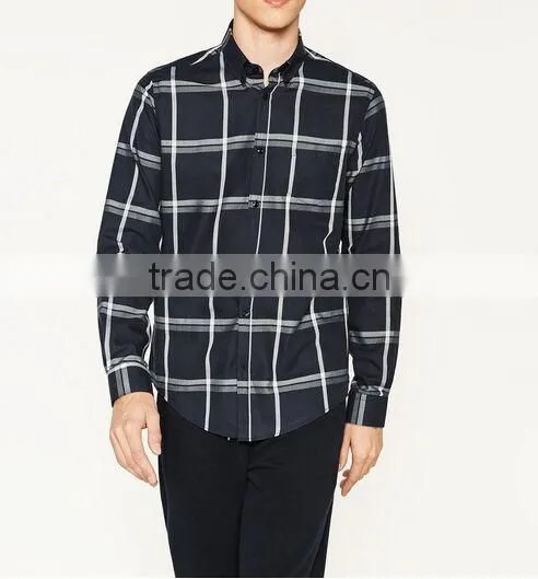 Male leisure striped short-sleeve shirt