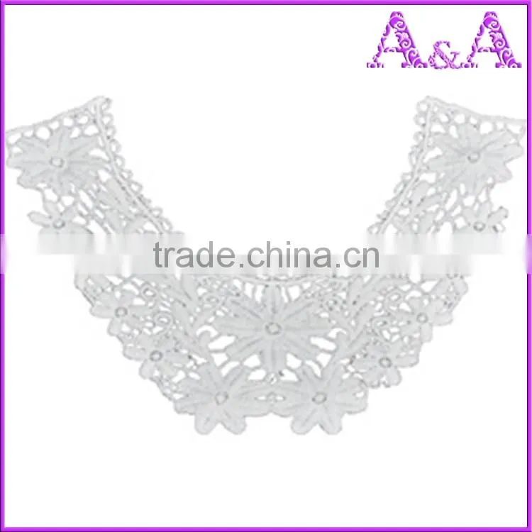 100% cotton crochet collar lace/necklace collar lace/lace collar