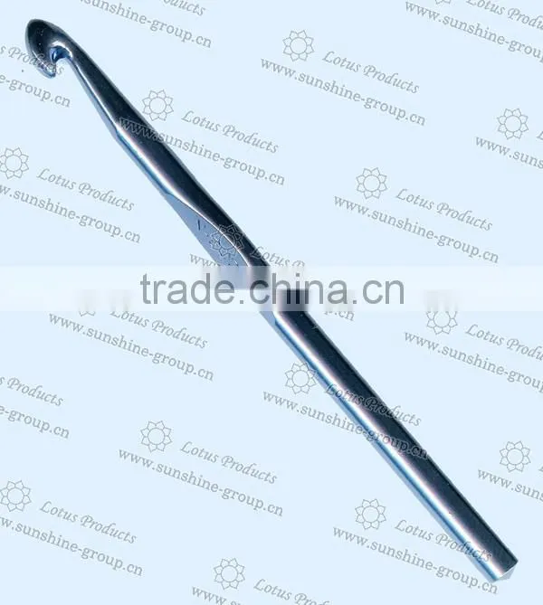 Aluminium Crochet Hook With Blister Card Packing Supply Various Size Crochet Hook