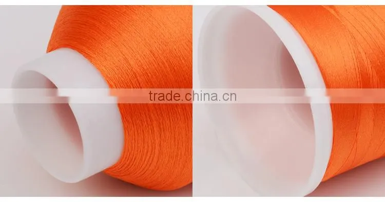 China supplier of 100% Polyester Embroidery Thread 300d/2