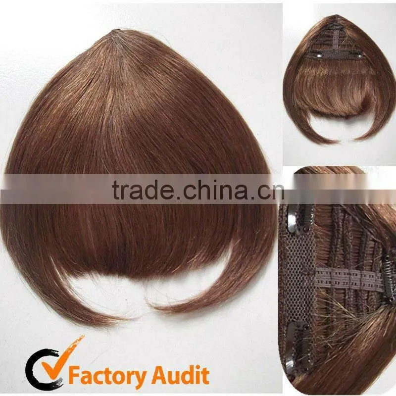 factory price human hair fringe, hair bang, clip in fringe