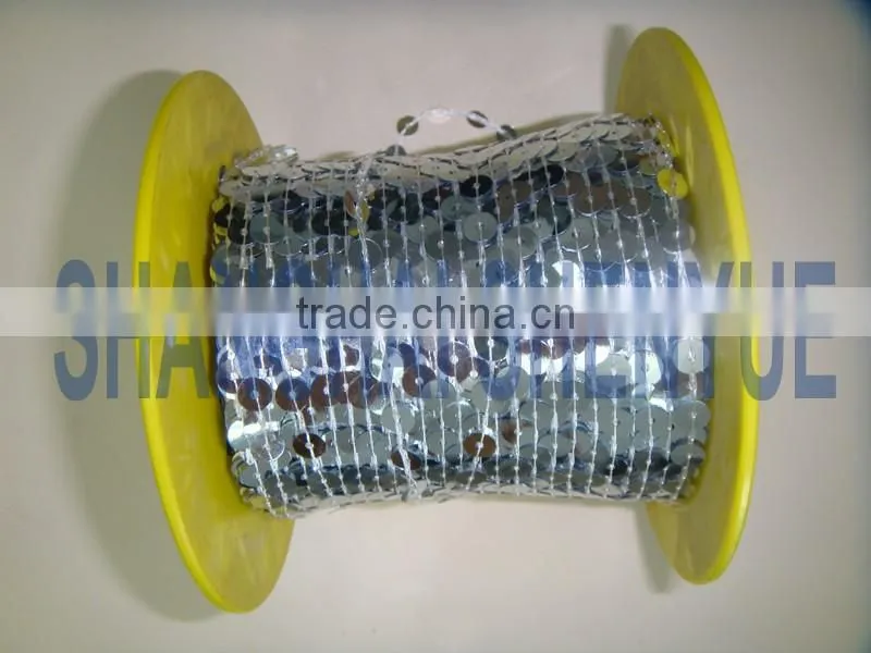120D polyester sequin yarn for knitting