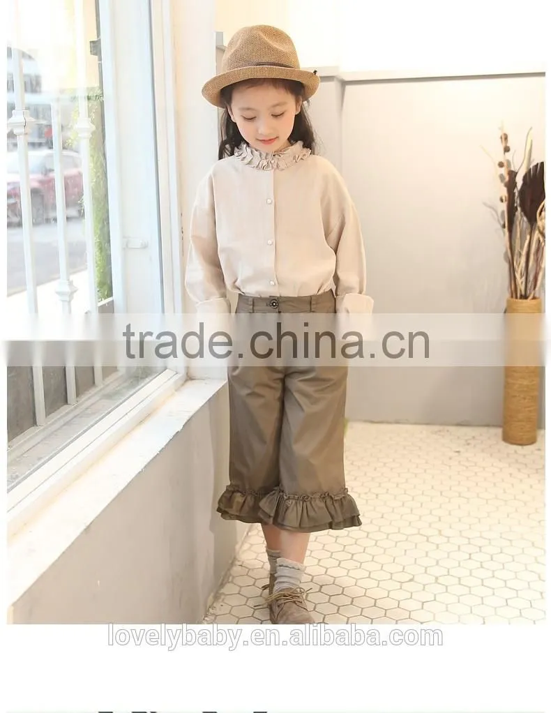Pictures of girls cotton tops ruffle boutique clothing girls ruffle top 2017