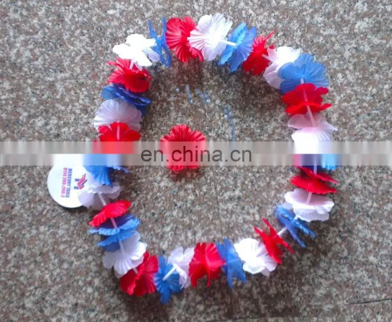 Customer's logo hawaiian aloha lei necklace