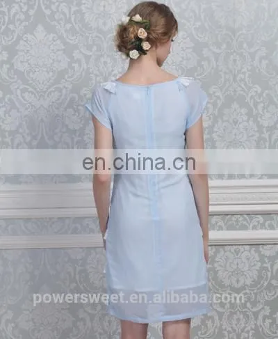 Wholesale Guangzhou Clothing Cap Sleeve Tassels Ladies Fashion Dress