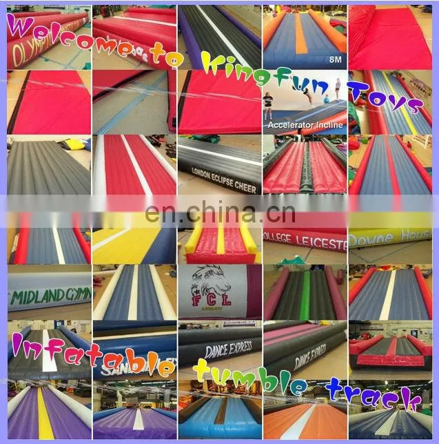 10M inflatable GYM tumble track