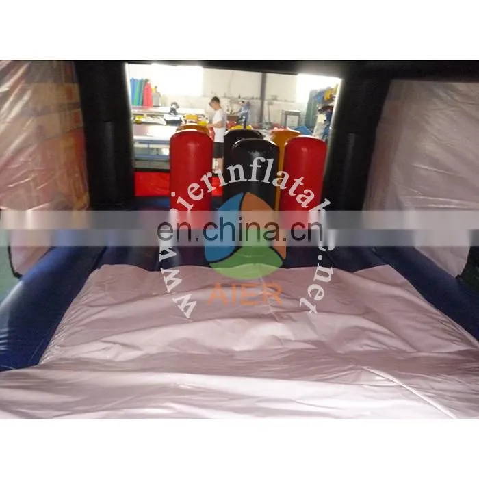 2017 newest infaltable bouncer for kids and adults/Giant fire truck castle house inflatable jumping castle house