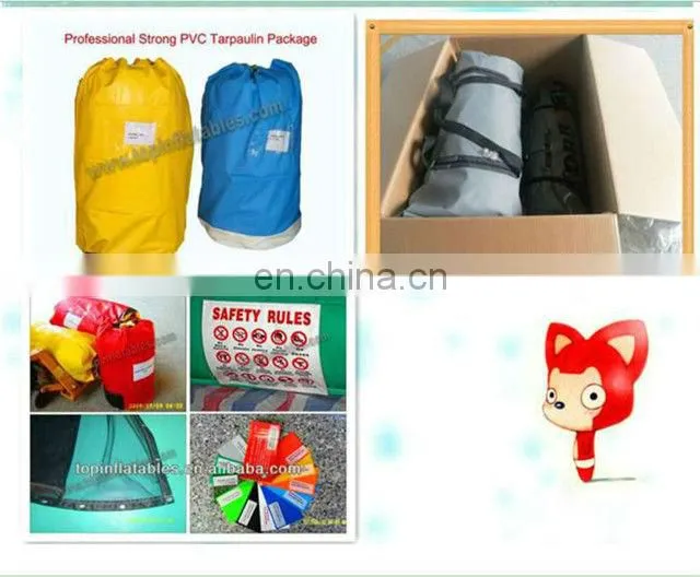 water park equipment adult sliding toy, inflatable floating climbing
