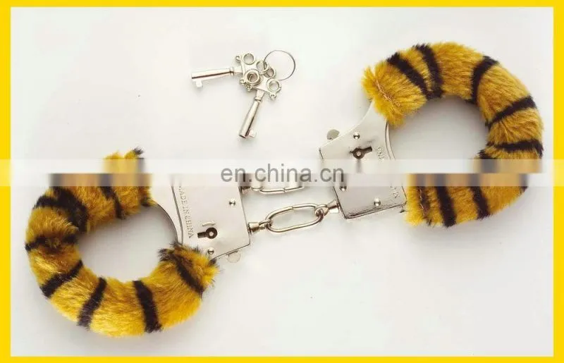 iron handcuffs toy for adult police game