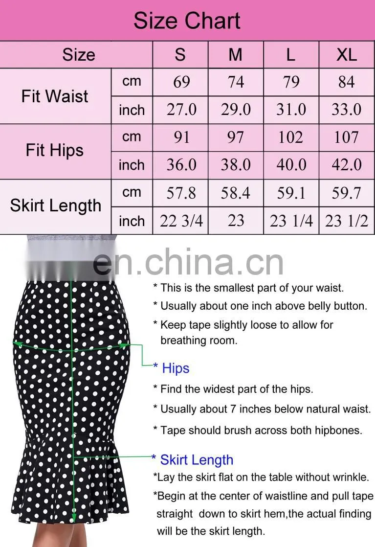 Kate Kasin Occident Women's OL High Stretchy Hips-Wrapped Black Pencil Skirt KK000269-1