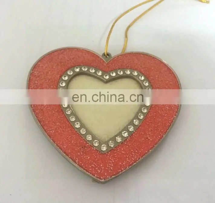 heart photo frame imported christmas ornaments