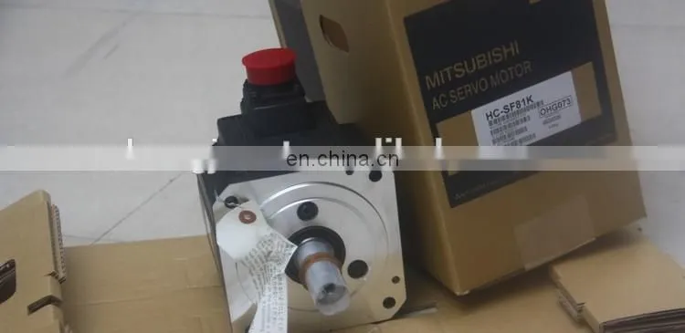850W Mitsubishi low speed / rpm servo motor HC-SF81 / HC-SF81K