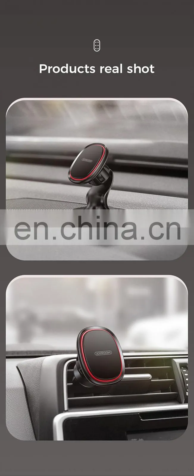 JOYROOM ZS205 air outlet mobile car phone holder magnetic phone holder