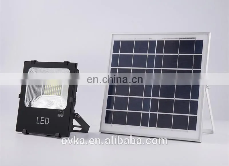 China Supplier Solar Outdoor Waterproof LED Flood Light IP65 10W 20W 30W 50W Energy Saving