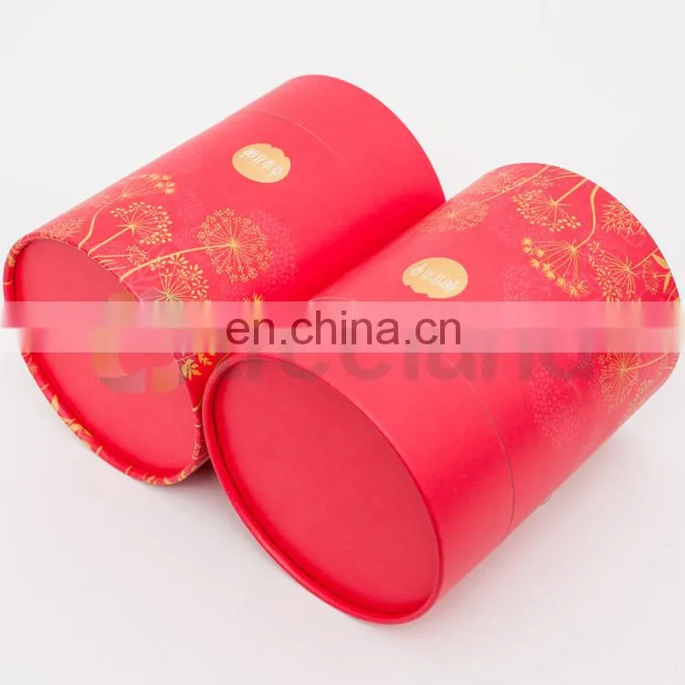 Private Print Design Cylindrical Paper Box Packaging Cylindrical Boxes