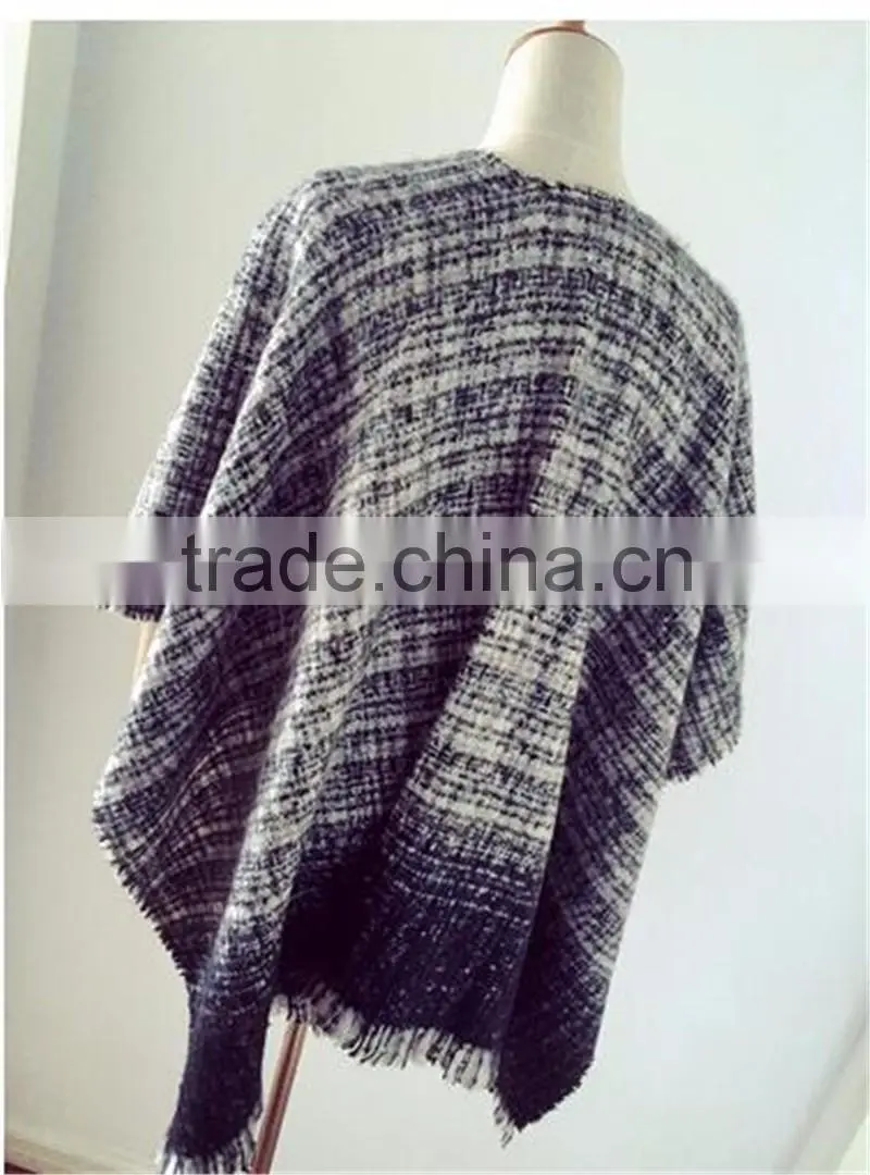 women fashion sleeves tassel cloak