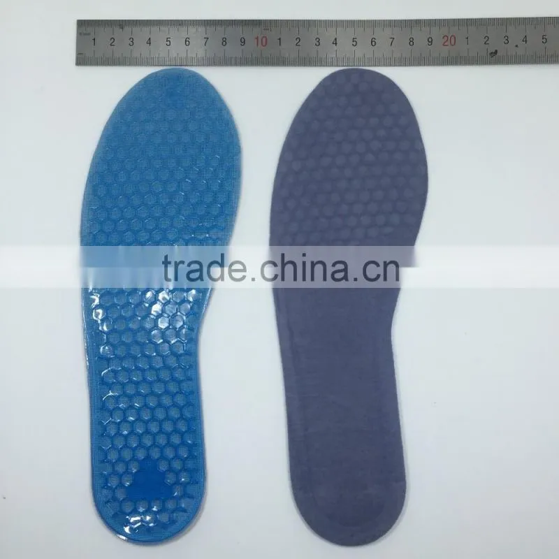 (WOMAN) full length sports padded insole for men and women anti bacteria and harden insole foot massager insole