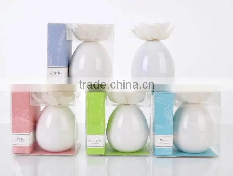 100ml Home fragrance Sola Flower Diffuser with ceramic jar, air fresher gift set SA-0295