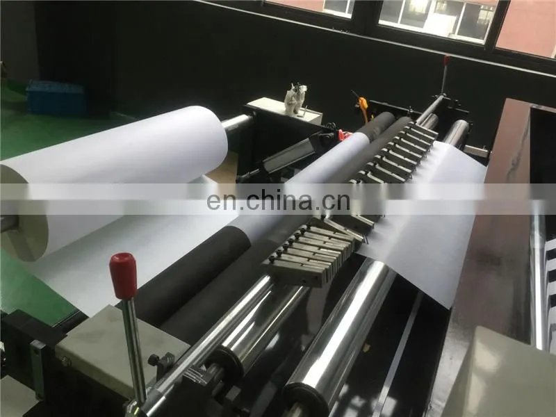 WDHC1600 Automatic Melt Blown Nonwoven Fabric dotted perforation cutting and rewinding machine