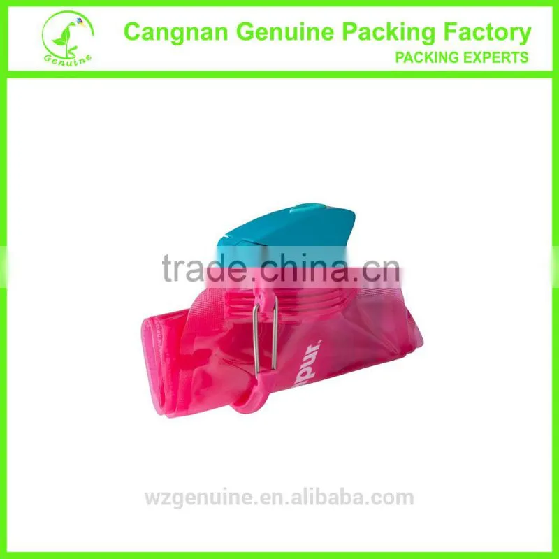700ml outdoor sport collapsible water bottle with BPA free