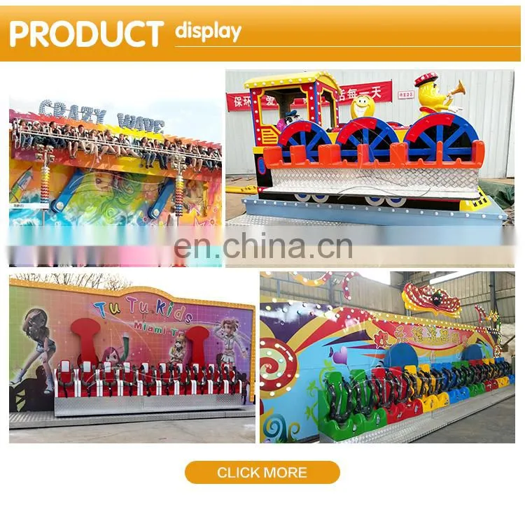 Kids Equipment Amusement Ride Crazy Miami Carnival Game Trailer Mounted Miami rides