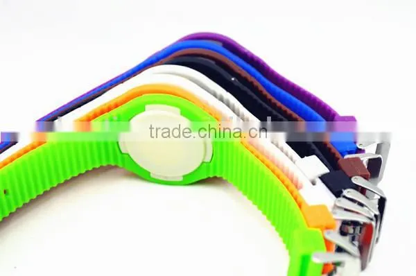 hot sale customize led touch screen silicon digital watch