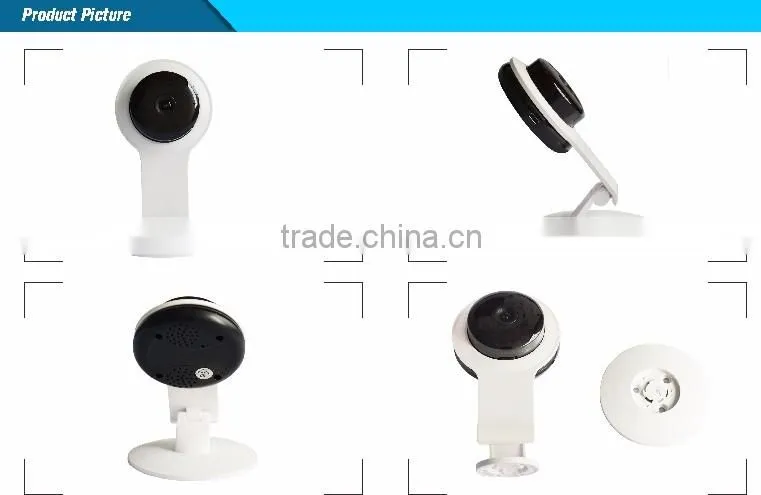 Wifi Network P2P Home Security Onvif Wifi Mini IP CCTV Camera Motion Deteaction & Alarm