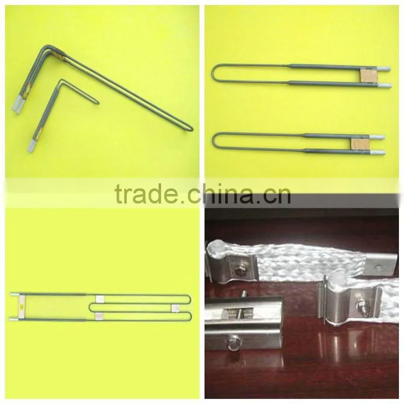 L shape Mosi2 electric heating element