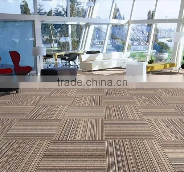 cut pile striped wall to wall carpet