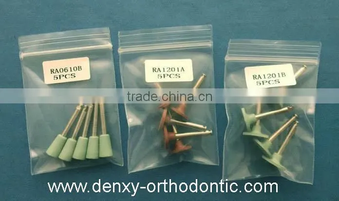 Dental diamond burs diamond grinder dental Silicon Rubber Polishing Burs