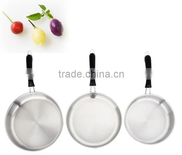 best sell induction cooking pan/ stainless steel nun stick frying pan/ detachable sauce pan