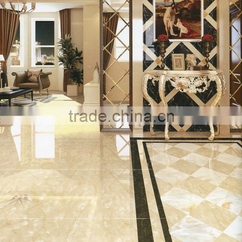 Foshan China crystal white glass floor tiles