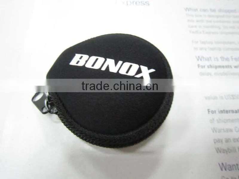 Neoprene contact lens case cover